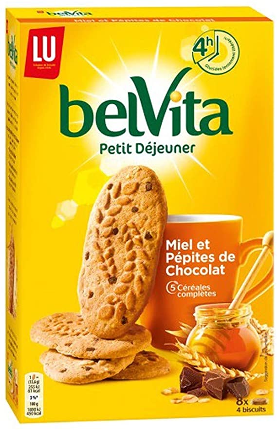  Lu Belvita Breakfast Honey Chocolate Chip 